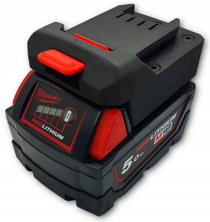 Adapter Przejściówka Baterii Milwaukee Do Narzędzi Parkside i Performance