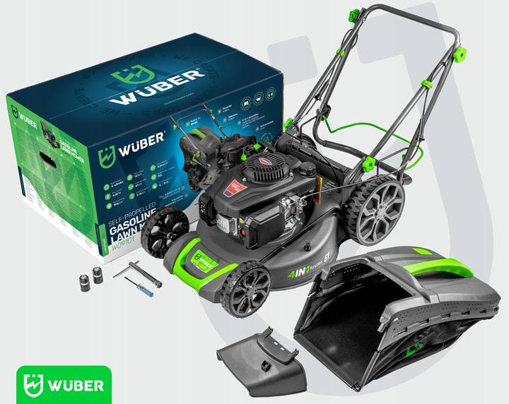 KOSIARKA SPALINOWA DO TRAWY Z NAPĘDEM MOCNA SILNIK LONCIN NAPĘD WUBER