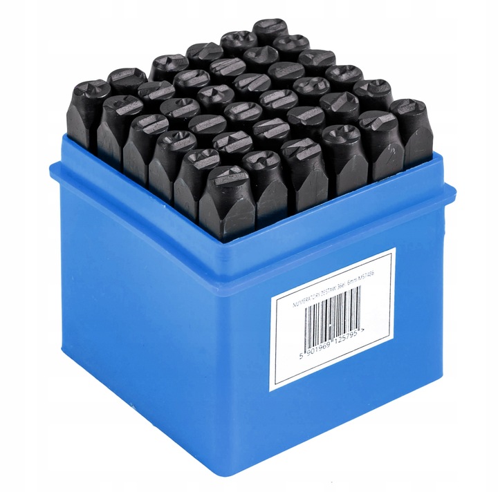 ZNACZNIKI NUMERATORY 36 NUMERATOR LITERY CYFRY 8mm