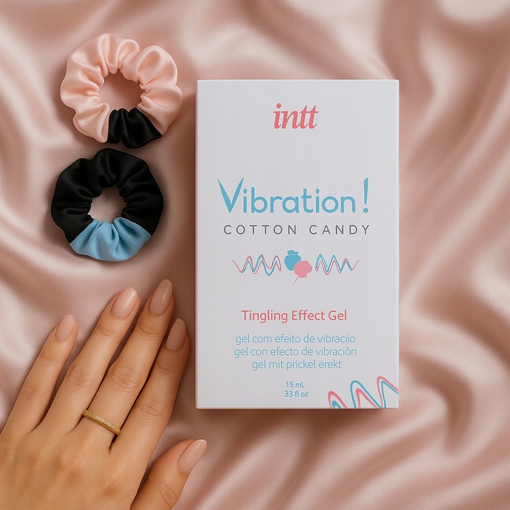 WIBRATOR W PŁYNIE ŻEL INTYMNY POTĘGUJĄCY DOZNANIA PREMIUM 15ML WATA