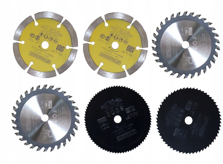Piła piły tarczowa, z węglików, diamentowa, stal HSS 89X10 6 szt.