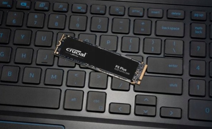 DYSK SSD CRUCIAL P3 PLUS M.2 2280 PCIe Gen4 NVMe 4TB CT4000P3PSSD8