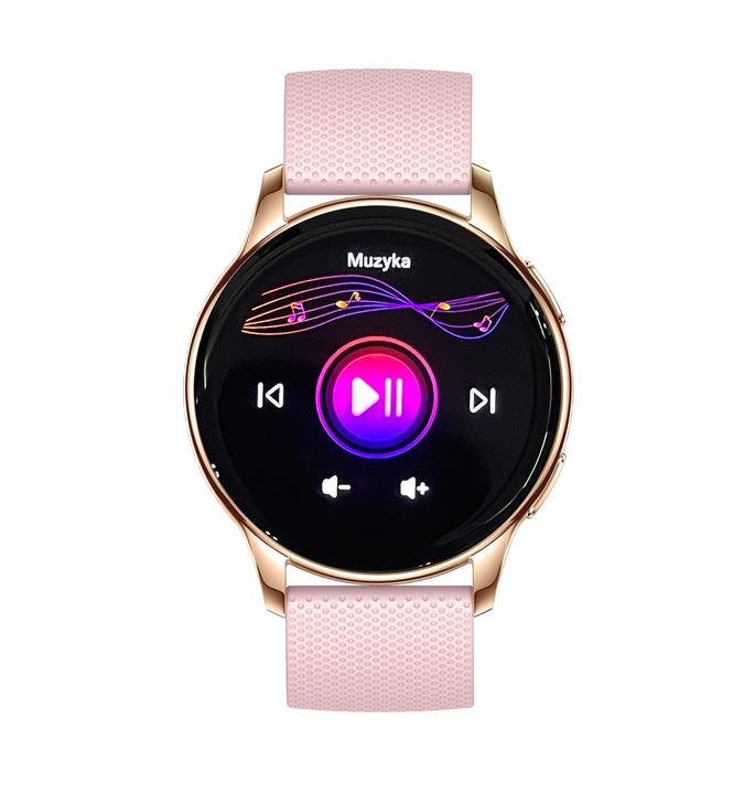 SMARTWATCH ZEGAREK DAMSKI ELEGANCKI ROZMOWY CIŚNIENIE MENU Polskie AMOLED