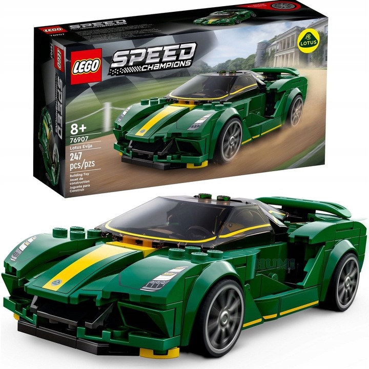 LEGO 76907 Model Samochód Replika LOTUS EVIJA Speed Champions