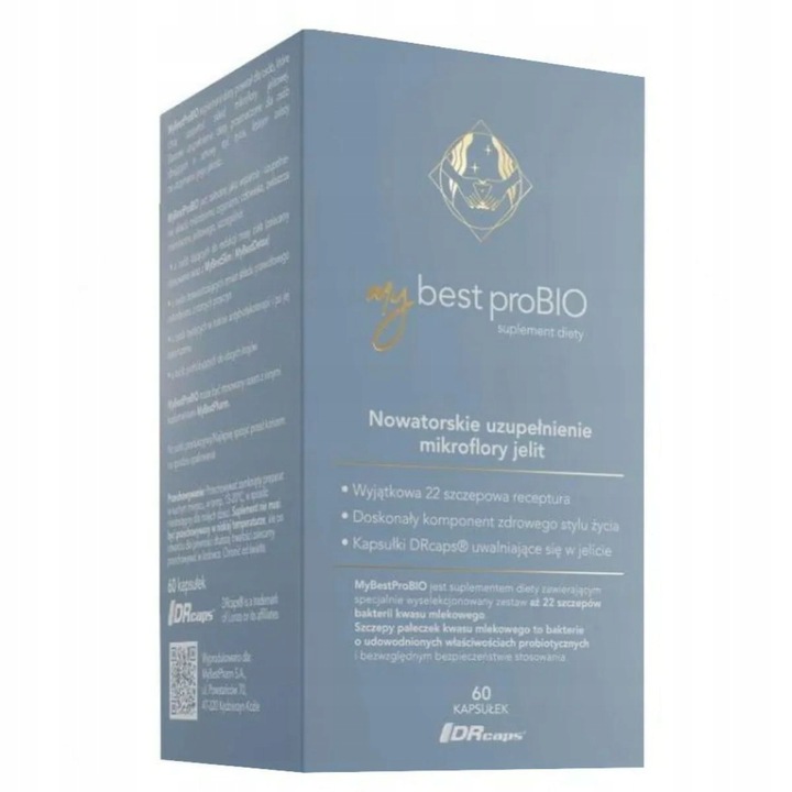 MyBestPharm My Best ProBIO - 60 kapsułek Probiotyk