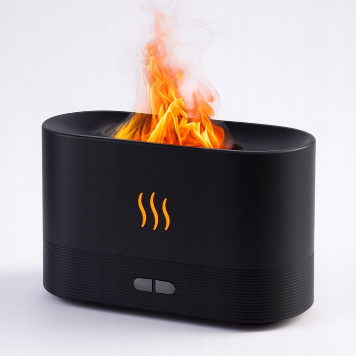 Nawilżacz powietrza Dyfuzor olejków Aromatyzer Z EFEKTEM PŁOMIENIA