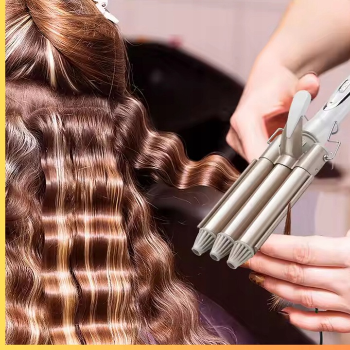 FALOWNICA DO WŁOSÓW FALE LOKÓWKA WIELOFUNKCUJNA KRĘCENIE WŁOSÓW