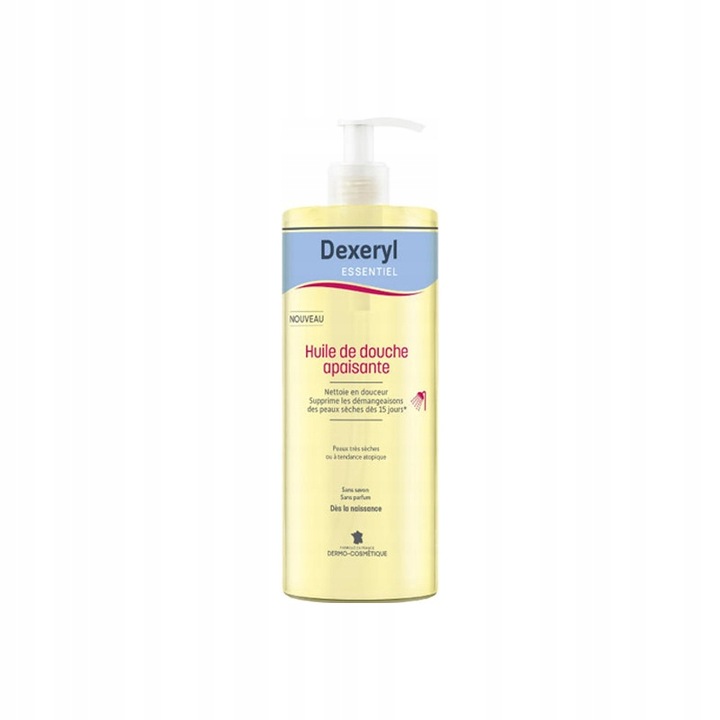 Dexeryl Łagodzący olejek do mycia przeciw drapaniu 500ml