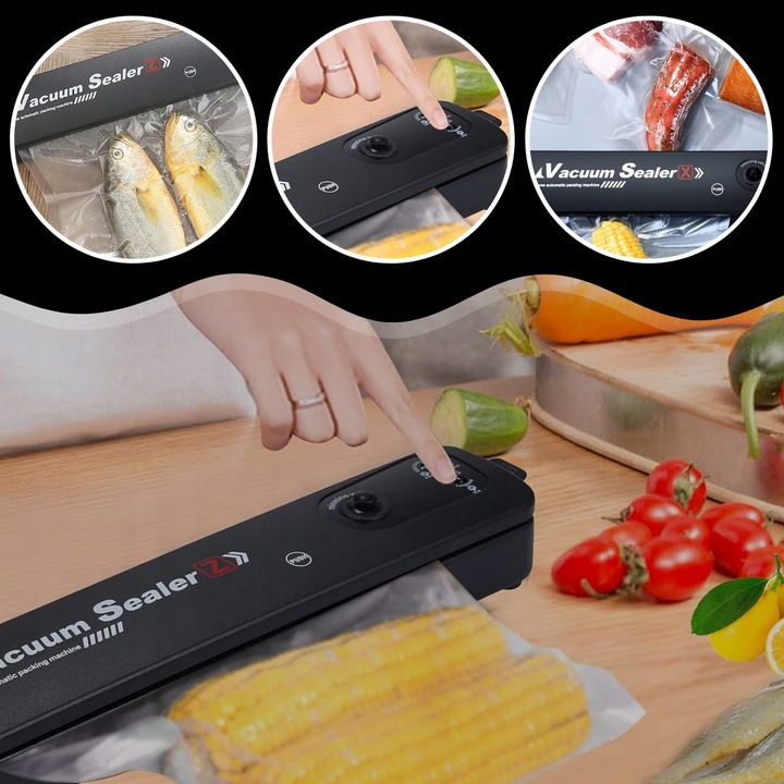 PRÓŻNIOWA PAKOWARKA ZGRZEWARKA DO FOLII ŻYWNOŚCI JEDZENIA