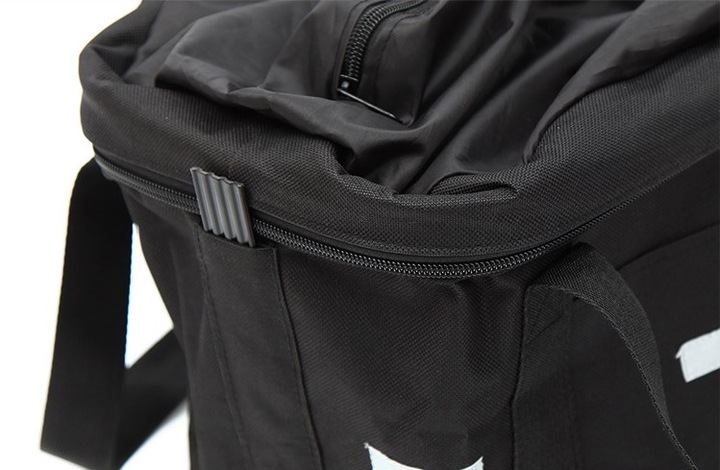 KOSZYK NA KIEROWNICĘ DO ROWERU ROWEROWY PIKNIK TORBA CZARNA 10L + UCHWYT