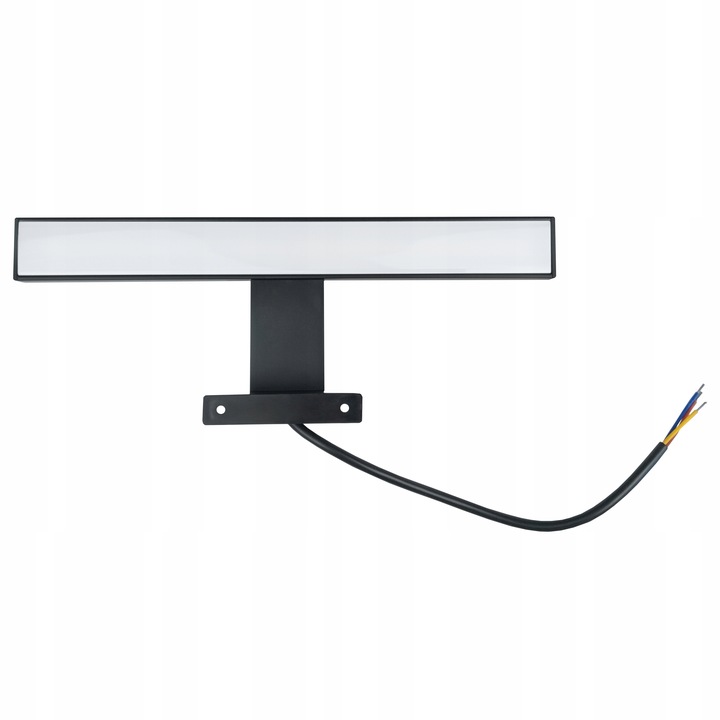 LAMPKA ŁAZIENKOWA NA SZAFKĘ LAMPA NAD LUSTRO LED CZARNY KINKIET