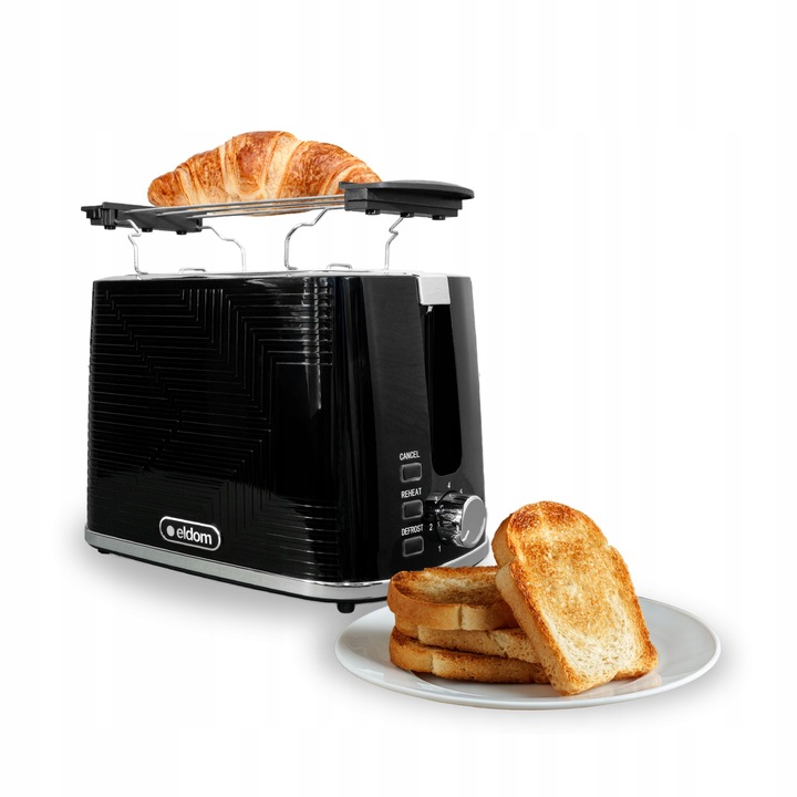 TOSTER OPIEKACZ GRZANKI TO320C MOC 900W 7 POZIOMÓW MOCY OPIEKANIA