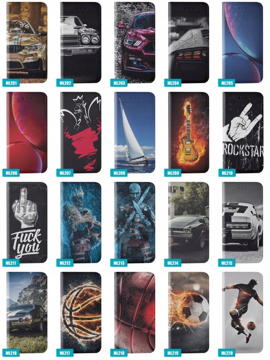 ETUI CASE MAGNET DO SAMSUNG GALAXY S24 + SZKŁO WZORY