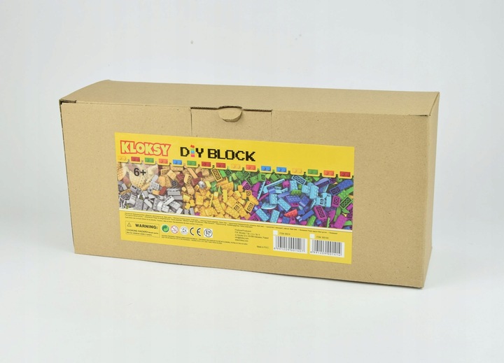 KLOCKI KLOKSY KREATYWNE CLASSIC 500 EL KONSTRUKCYJNE BARDZO DUŻY ZESTAW