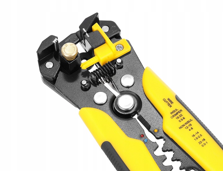 Ściągacz Izolacji do Kabli Przewodów Zaciskarka