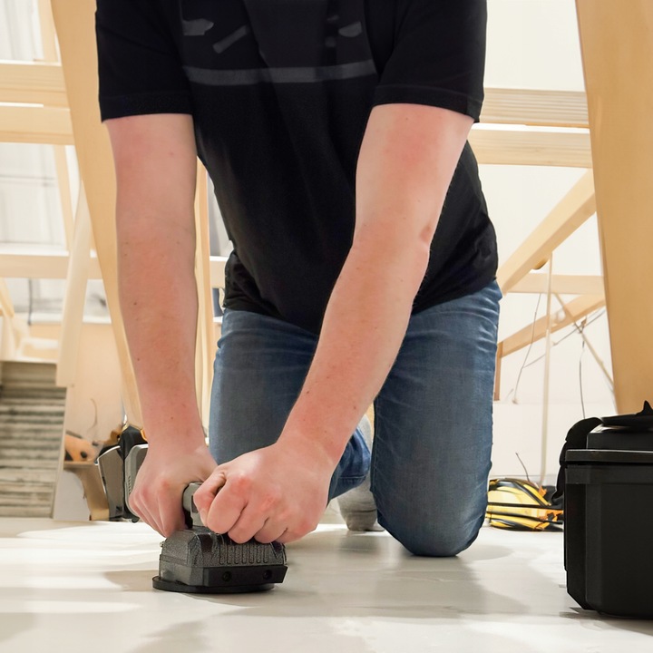 WIBRUJĄCA PRZYSSAWKA DO UKŁADANIA POZIOMOWANIA PŁYTEK GLAZURY WIBRATOR