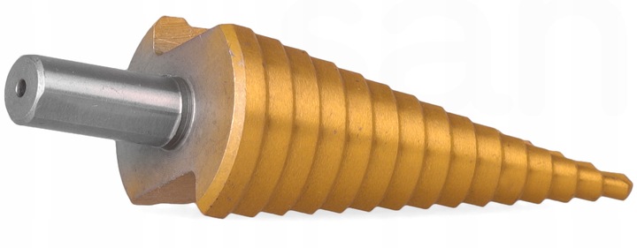 WIERTŁO STOŻKOWE Stopniowe Choinkowe TYTAN 4-32 mm