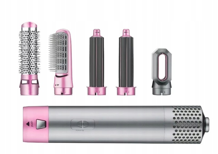 SUSZARKA LOKÓWKA WIELOFUNKCYJNA 5W1 ZESTAW SUSZENIE PROSTOWANIE KOLORY