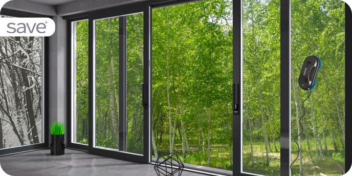 ROBOT DO OKIEN SZYB LUSTER MYJKA DO OKIEN Inteligentny Myjący Okna