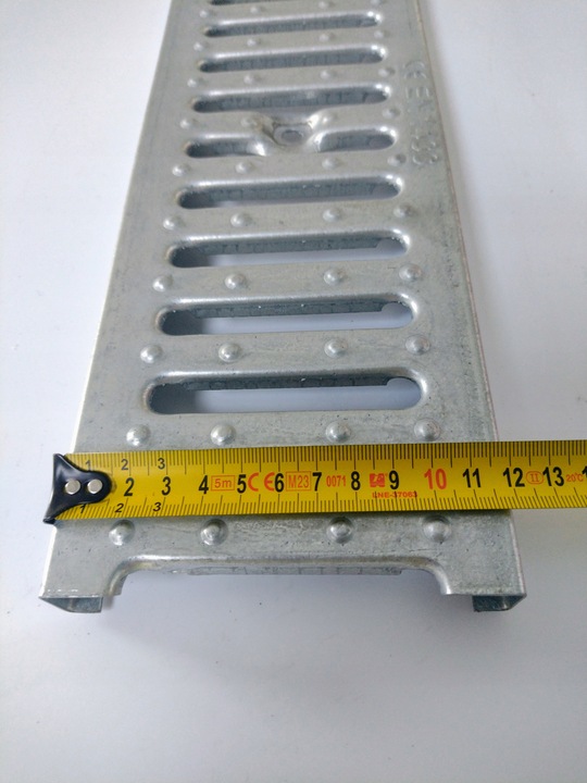 Kratka ściekowa ruszt korytko odwodnienie liniowe korytko stal ocynk R