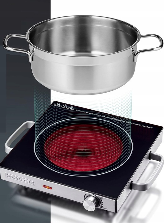 KUCHENKA ELEKTRYCZNA JEDNOPALNIKOWA PŁYTA PRĄD PRZENOŚNA POJEDYŃCZA