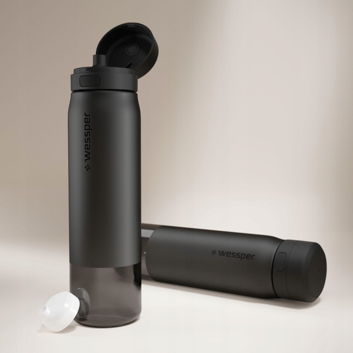 Butelka filtrująca bidon na wodę z filtrem TRITAN BPA FREE WESSPER B2