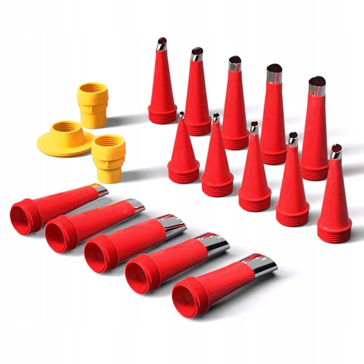 Końcówki do Silikonu Silikonowania Dysza Wyciskacz Aplikator Tubowy 32