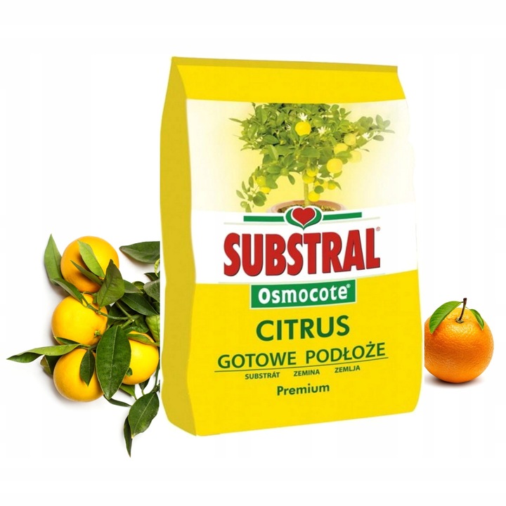 ZIEMIA PODŁOŻE DO CYTRUSÓW OLIWEK CYTRYNY OLEANDRA Z NAWOZEM +