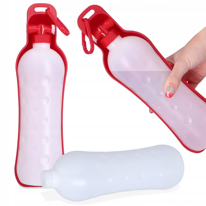 BUTELKA TURYSTYCZNA na WODĘ PSA 0,7 l BIDON Poidło Miska Podróżna PRZENO FF