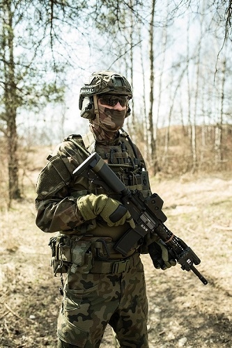 Szalokominiarka Komin Termoaktywny wojskowy ANTYBAKTERYJNY khaki OLIVE