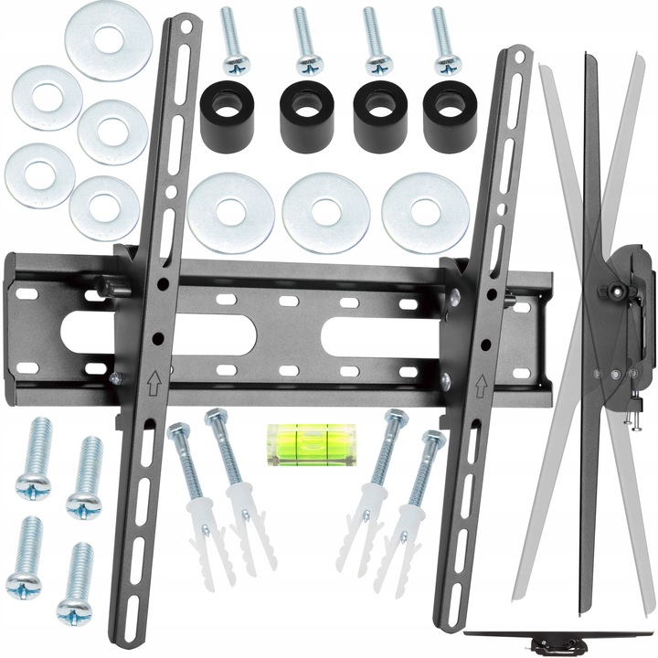 UCHWYT DO TELEWIZORA WIESZAK NA TV MOCNY REGULACJA UCHYLNY LCD 32-85
