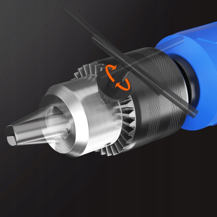 Wiertarka udarowa z kontrolą wibracji, sprzęgło bezpieczeństwa Młot