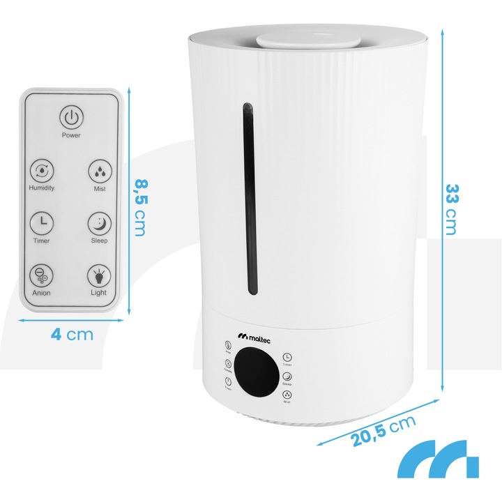 NAWILŻACZ POWIETRZA JONIZATOR 5L AROMATERAPIA DYFUZOR OLEJKI ZAPACHOWE