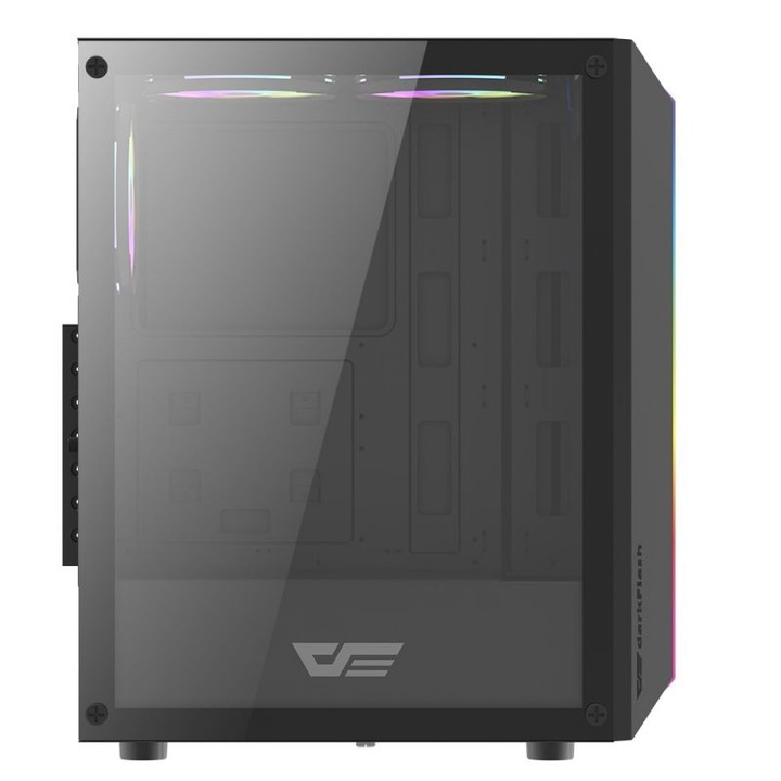 DarkFlash Dk151 Led Obudowa Do Komputera Atx Itx Argb 3 Wentylatory