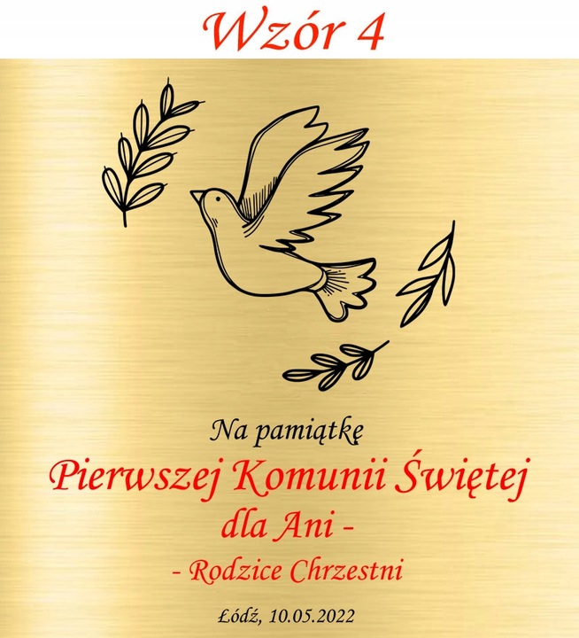 PUDEŁKO PREZENT GRAWER PAMIĄTKA PIERWSZEJ KOMUNII