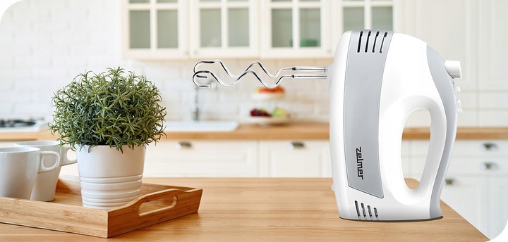 ZELMER ROBOT KUCHENNY MIKSER RĘCZNY ZHM 2450 MOCNY 700W 5 STOPNI REGULACJI