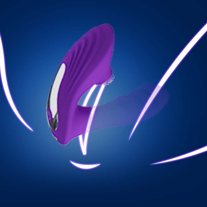 WIBRATOR POSUWISTY SSĄCY ŁECHTACZKĘ LUB ODBYT MASAŻER POWIETRZNY ORGAZM APP