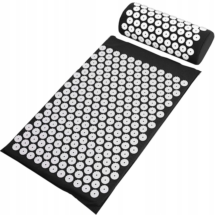 MATA DO AKUPRESURY ZDROWOTNA Z KOLCAMI POBUDZAJĄCA KRĄŻENIE MASAŻ PODUSZKA