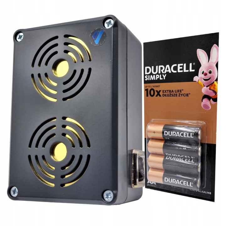 BATERYJNY ODSTRASZACZ GRYZONI KUN SZCZURÓW MYSZY NA BATERIE OB2 VIANO