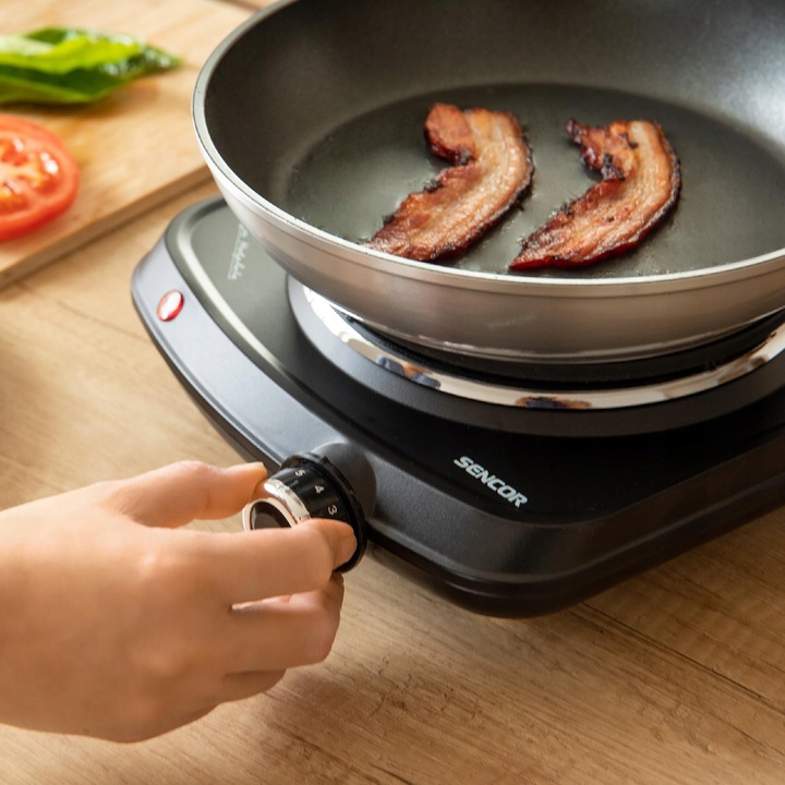 Kuchenka Elektryczna Sencor SCP 1504BK-EUE4 1500W