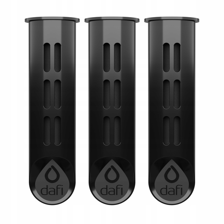 Wkład filtrujący do butelki DAFI Soft i Solid (3szt.) + nakrętka