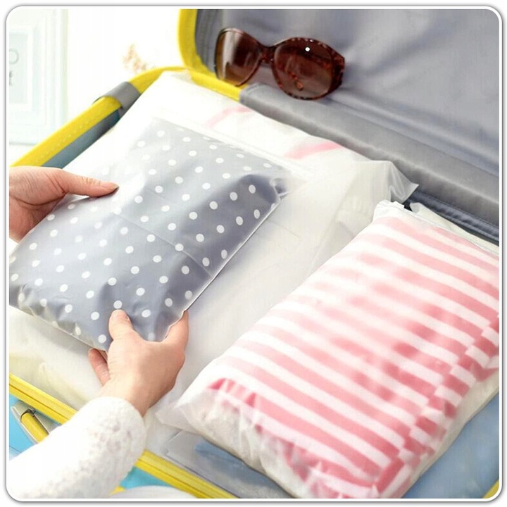 Organizer Podróżny Do Walizki Torby Szafy Zestaw 26 Szt Ubrania I Buty