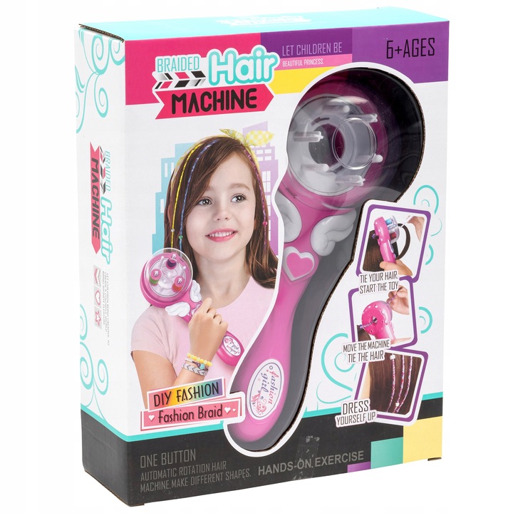 Zaplatarka Warkoczyków Warkoczyki Zaplatacz Maszynka do Ozdabiania Włosów