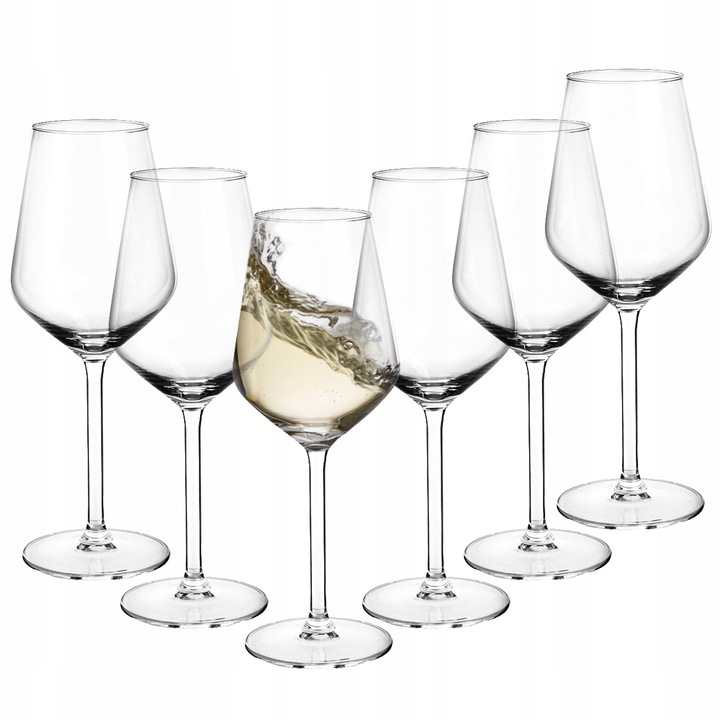 Kieliszki komplet do wina białego Altom Design Rubin 370 ml 6 sztuk
