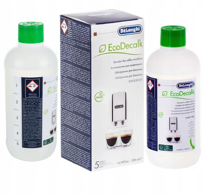 2x Filtr Do Ekspresu Delonghi AL-S002 + Odkamieniacz EcoDecalk 500ml
