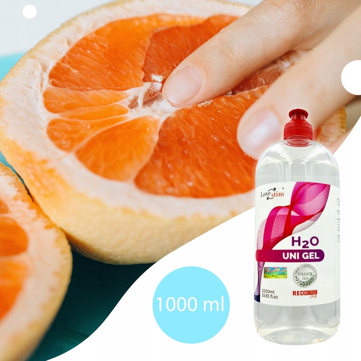 H2O UNI 1000ml wodny lubrykant waginalno analny