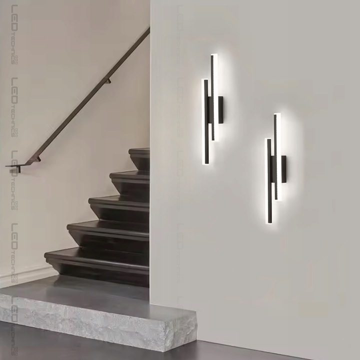 Lampa ścienna elewacyjna ogrodowa kinkiet zewnętrzny 18W LED CCD 40cm