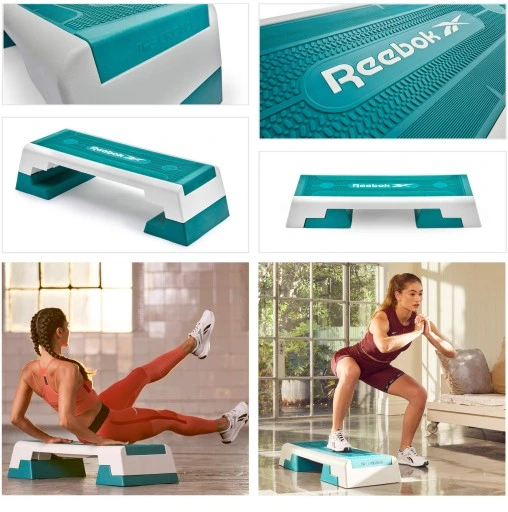 REEBOK STEP TURKUSOWO-BIAŁY RAP-11150TL