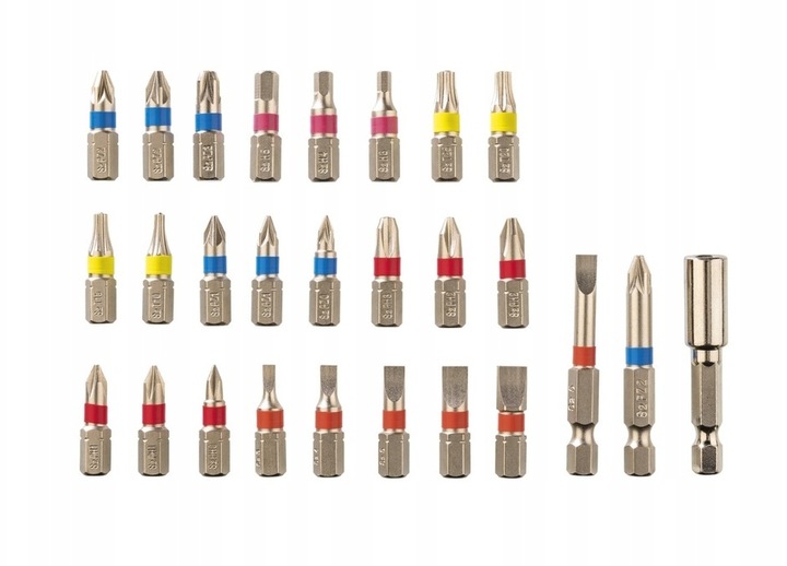 PARKSIDE PSSA 4 B2 Wkrętarka 4V obrotowa rękojeść 10Nm 26 bitów ZESTAW