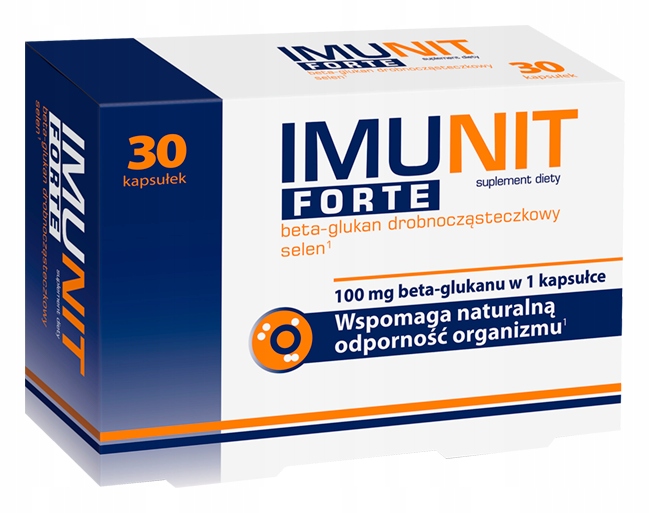 Solinea Imunit Forte 30 kapsułek beta-glukan selen